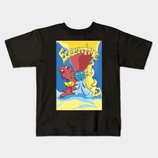 Eccentric Poster Design Kids T-Shirt